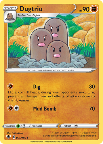 Dugtrio 85, Darkness Ablaze