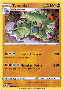 Tyranitar 88, Darkness Ablaze