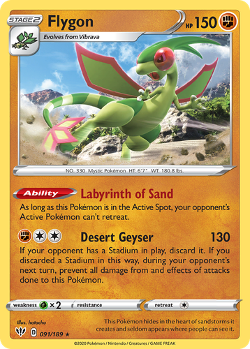 Flygon 91, Darkness Ablaze