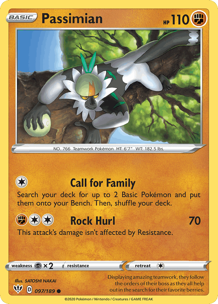 Passimian #97 from Darkness Ablaze - Common - Illustrated by SATOSHI NAKAI
