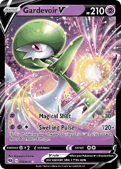 Gardevoir V Pokémon TCG card art