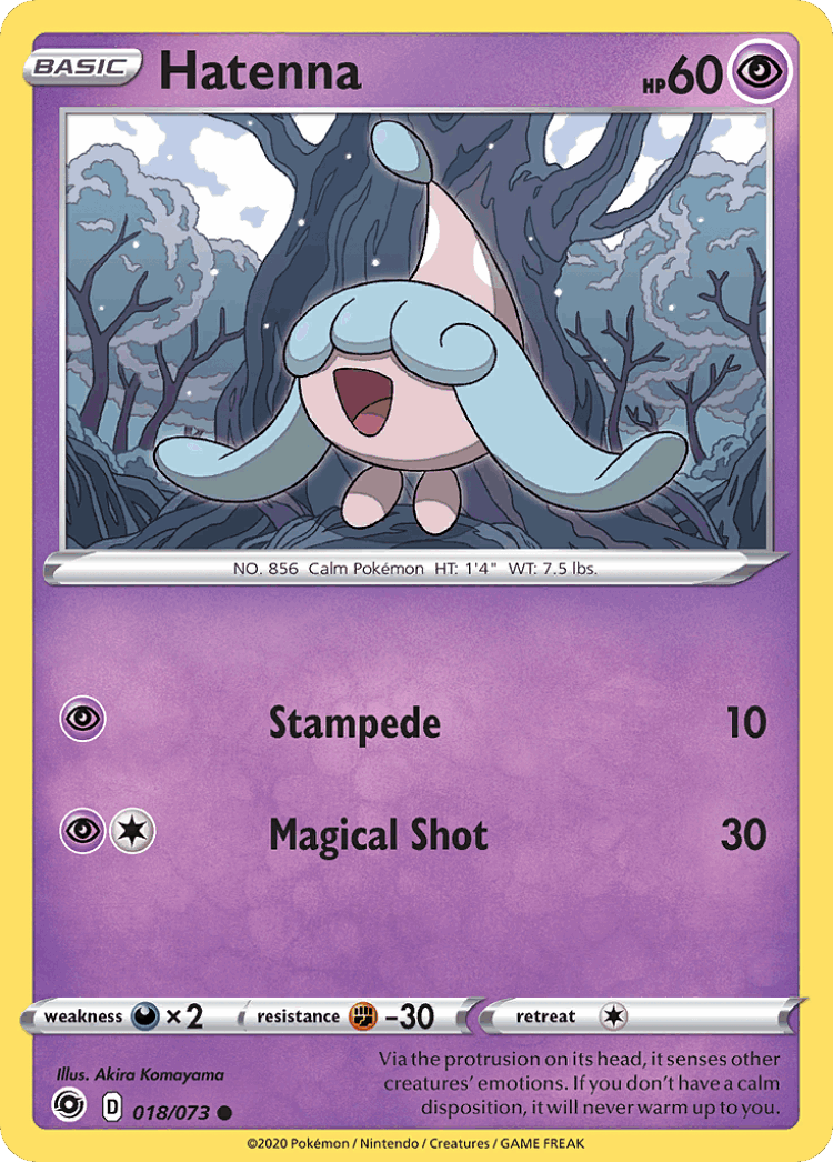 Hatenna #18 from Champion's Path - Common - Illustrated by Akira Komayama