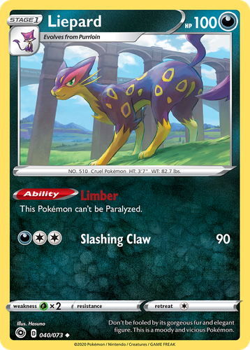 Liepard 40, Champion's Path