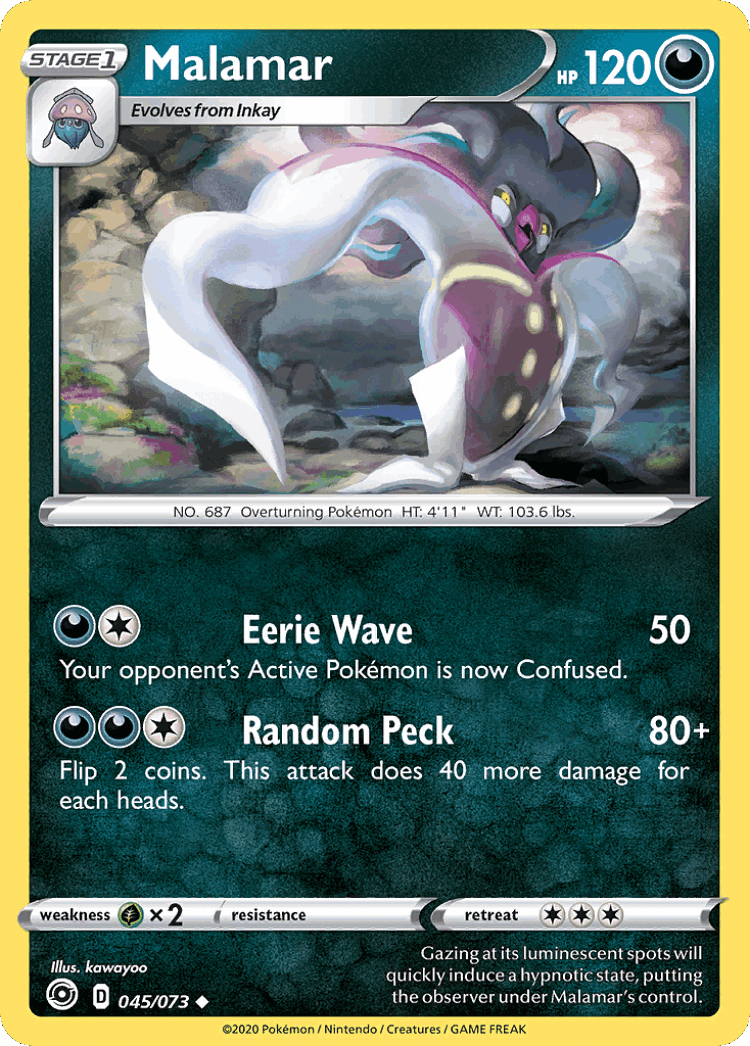 Malamar #45 from Champion's Path - Uncommon - Illustrated by kawayoo
