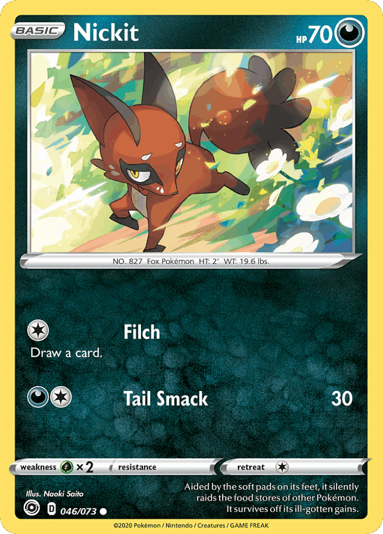 Nickit #46 from Champion's Path - Common - Illustrated by Naoki Saito