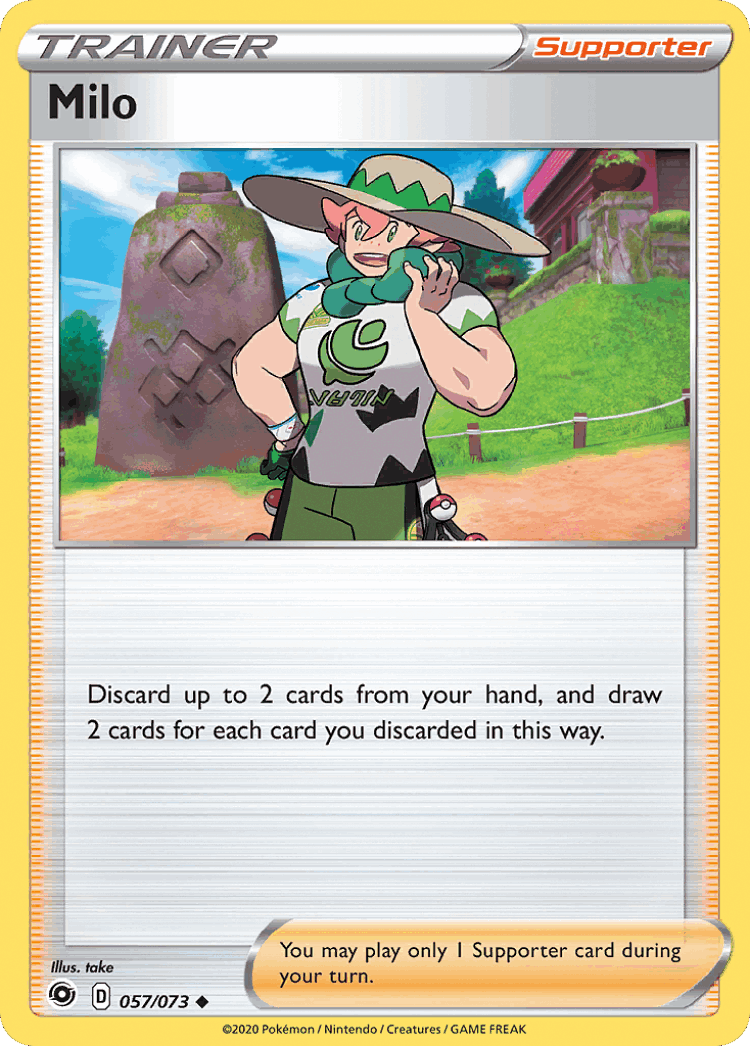 Milo #57 from Champion's Path - Uncommon - Illustrated by take
