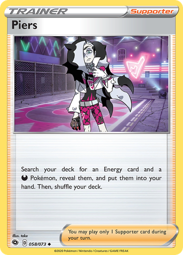 Piers #58 from Champion's Path - Uncommon - Illustrated by take