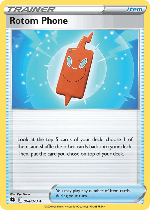 Rotom Phone 64, Champion's Path