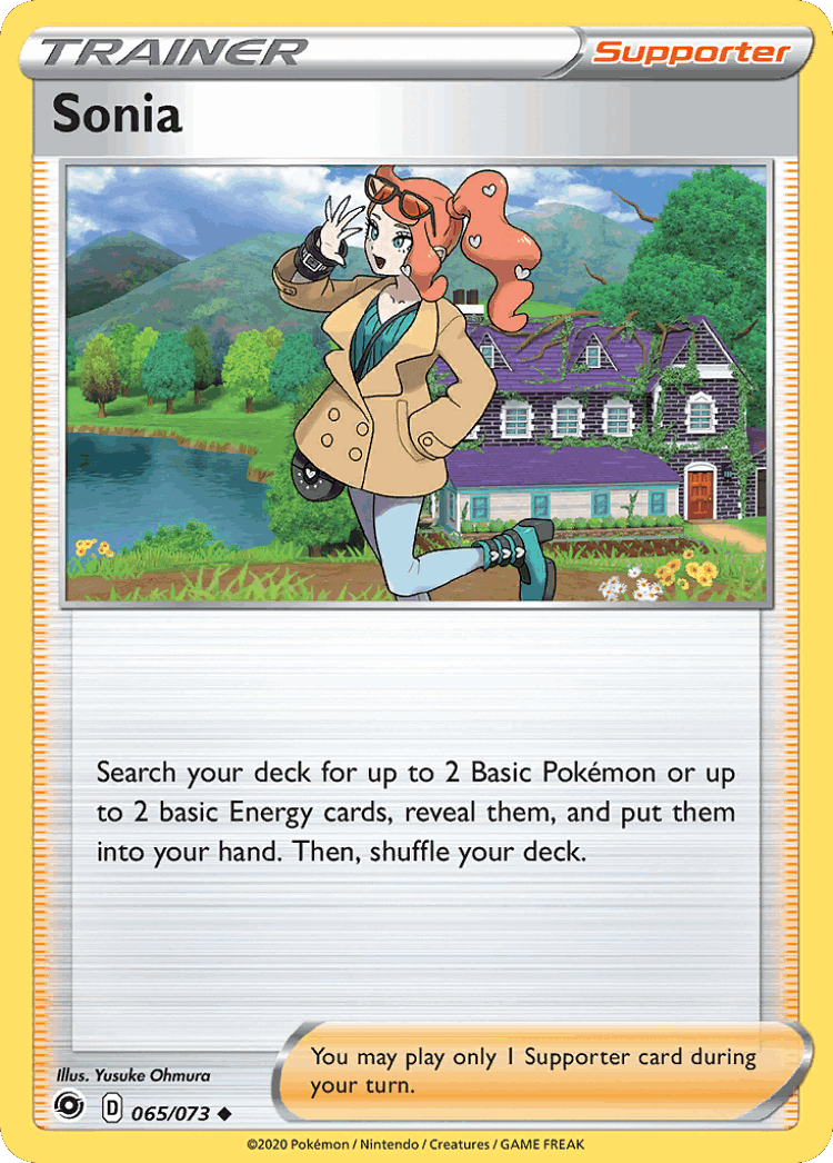 Sonia #65 from Champion's Path - Uncommon - Illustrated by Yusuke Ohmura