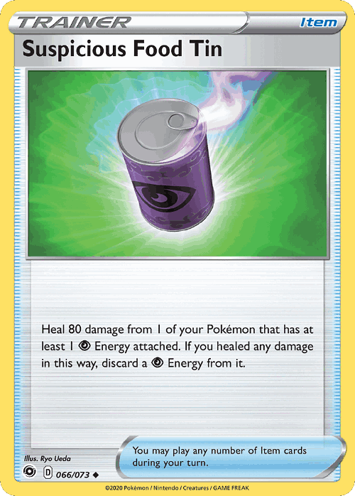 Suspicious Food Tin 66, Champion's Path