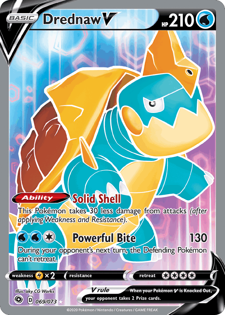 Drednaw V #69 from Champion's Path - Rare Ultra - Illustrated by aky CG Works