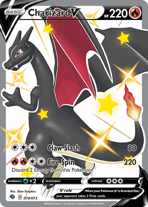 Charizard V 79, Champion's Path