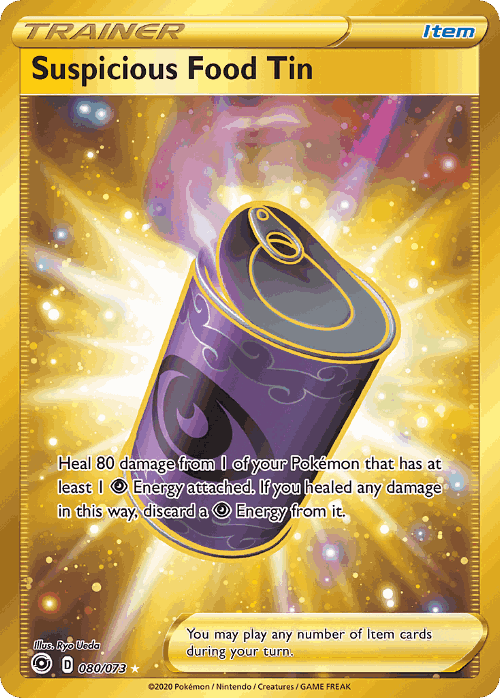 Suspicious Food Tin 80, Champion's Path
