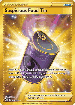 Suspicious Food Tin 80, Champion's Path
