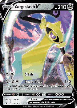 Aegislash V 126, Vivid Voltage