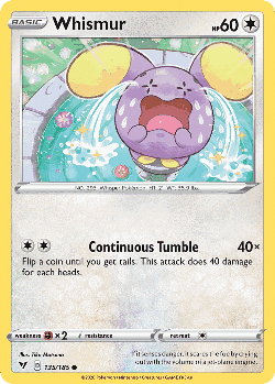 Whismur 135, Vivid Voltage