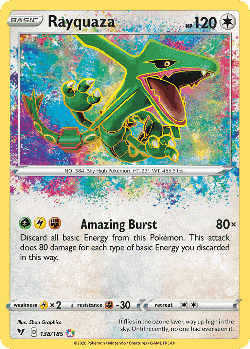 Rayquaza 138, Vivid Voltage