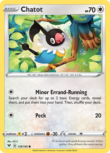 Chatot 139, Vivid Voltage