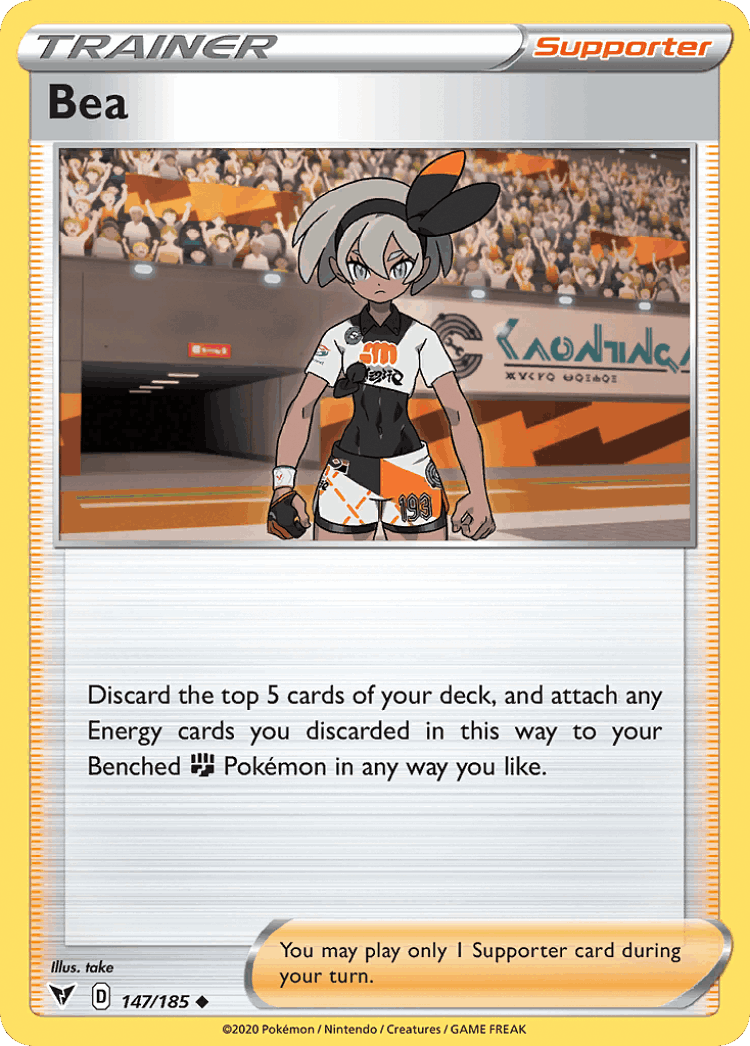 Bea #147 from Vivid Voltage - Uncommon - Illustrated by take