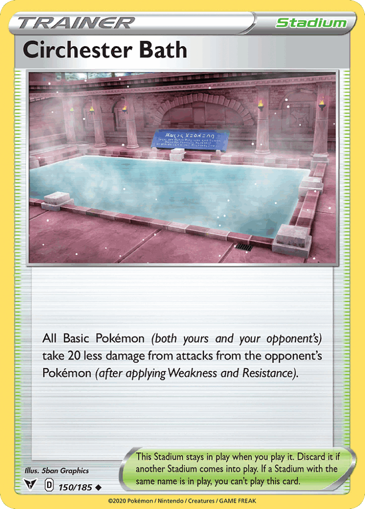 Circhester Bath #150 from Vivid Voltage - Uncommon - Illustrated by 5ban Graphics