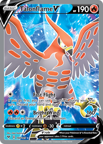 Talonflame V 168, Vivid Voltage