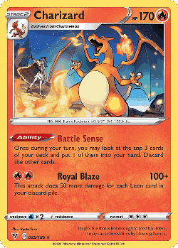 Charizard 25, Vivid Voltage