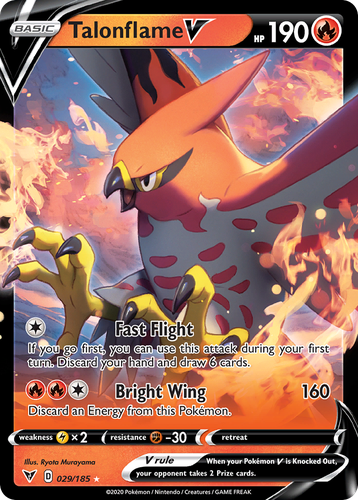 Talonflame V 29, Vivid Voltage