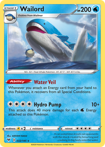 Wailord 32, Vivid Voltage