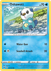 Oshawott Vivid Voltage card