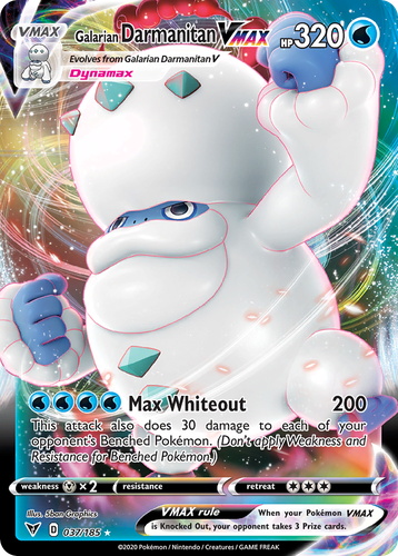 Galarian Darmanitan VMAX 37, Vivid Voltage
