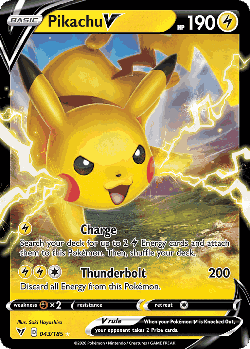 Pikachu V 43, Vivid Voltage