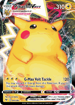 Pikachu VMAX 44, Vivid Voltage