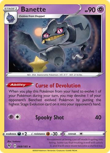 Banette 68, Vivid Voltage