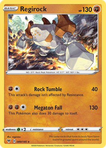 Regirock 89, Vivid Voltage