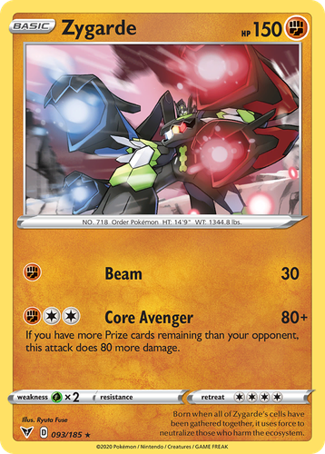 Zygarde 93, Vivid Voltage