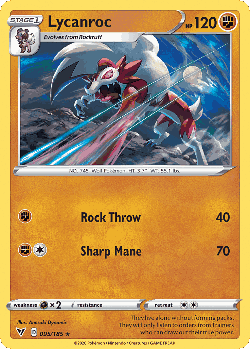Lycanroc 95, Vivid Voltage