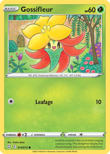 Gossifleur Pokémon TCG card art
