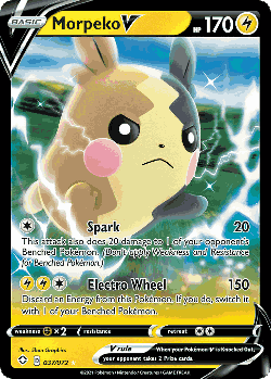 Morpeko V 37, Shining Fates