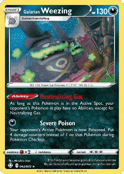 Galarian Weezing 42, Shining Fates
