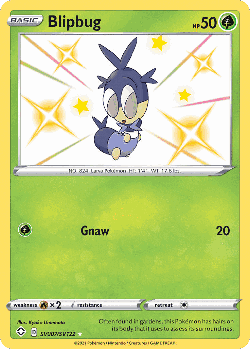 Blipbug Pokémon TCG card art