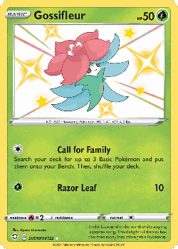 Gossifleur Pokémon TCG card art