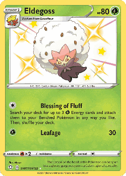 Eldegoss Pokémon TCG card art