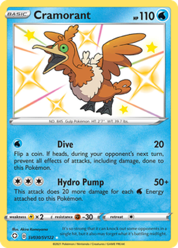 Cramorant 30, Shining Fates Shiny Vault