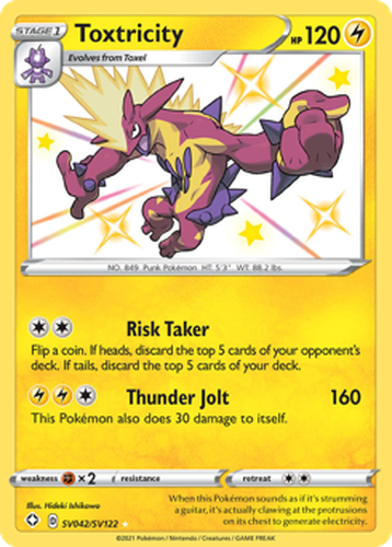 Toxtricity 42, Shining Fates Shiny Vault