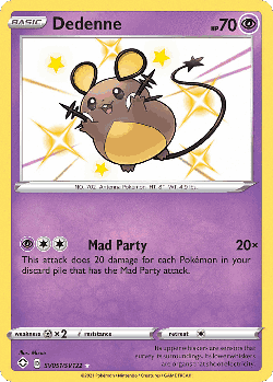Dedenne 51, Shining Fates Shiny Vault