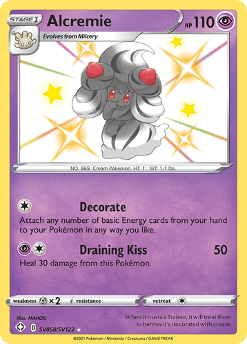 Alcremie 58, Shining Fates Shiny Vault