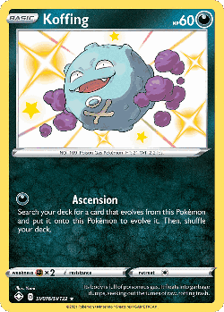 Koffing card art
