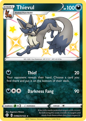 Thievul 82, Shining Fates Shiny Vault
