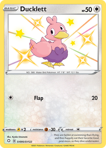 Ducklett 95, Shining Fates Shiny Vault
