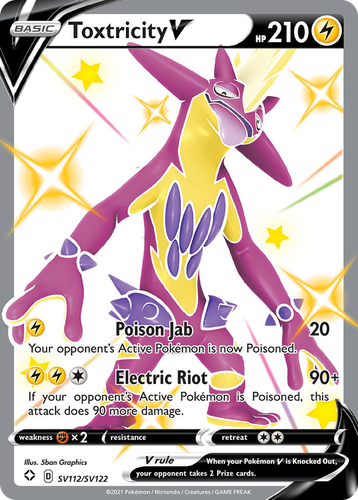 Toxtricity V 112, Shining Fates Shiny Vault